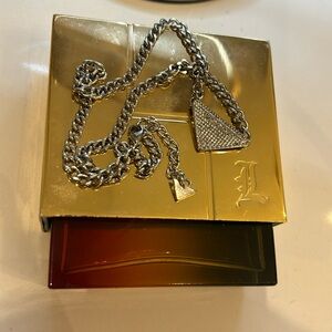 Prada chain necklace